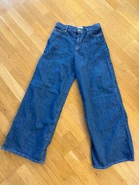 COS Wide-Leg Denim Jeans in Medium Blue